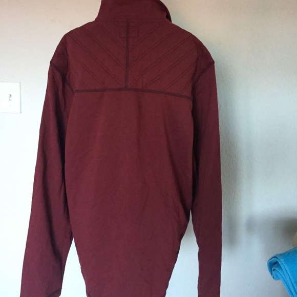 G.H. BASS & CO MEN’S QUARTER-ZIP FLEECE PULLOVER - Picture 2 of 4